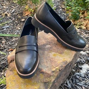 Vionic Black Loafers